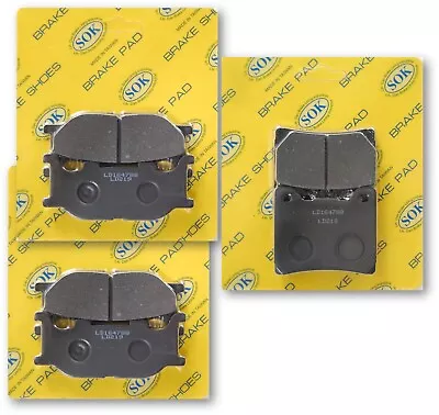 $22.75 • Buy FRONT&REAR BRAKE PADS Fit YAMAHA XVS 1100 Drag Star V-Star 1999-2009 XVS1100