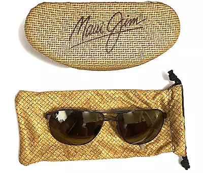 Maui Jim Castles Unisex HCL® Bronze Lens  Polarized Classic Sunglasses. • $115