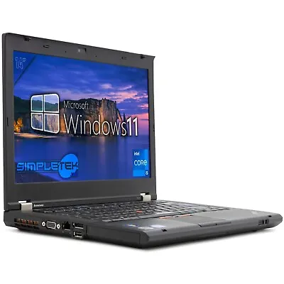 ThinkPad T420 Intel I5 VPro 2.5GHz - 3.2GHz 8GB RAM 240GB SSD HD+ Win 10 11 • $198.98