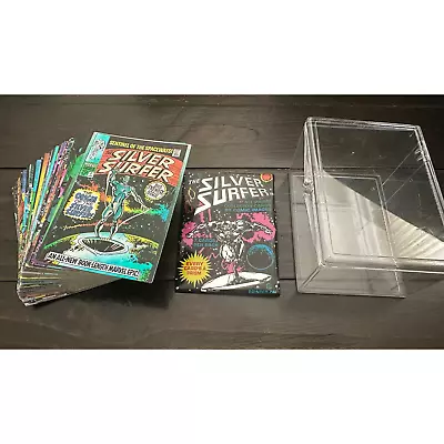 1992 Comic Images Silver Surfer Holgraphic Prism Complete 72 Trading Card Set • $35.81