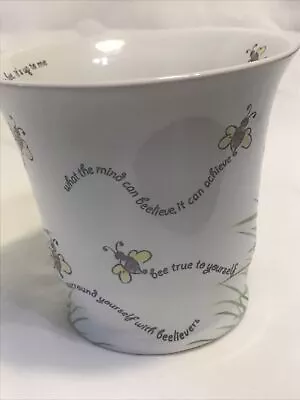 Mary Kay Bumblebee Coffee Mug Beelieve You Can Succeed  Cup Encouragement White • $11.50