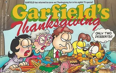 Garfield's Thanksgiving By Jim Davis (1988 Trade PB) 1st Edition Brand New • $12.95