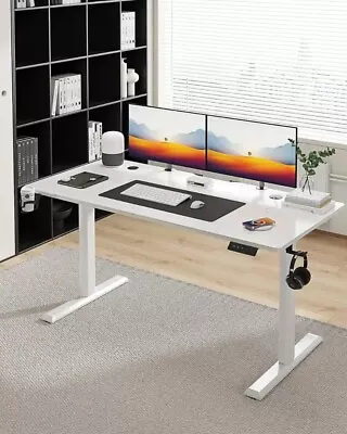 Standing Desk Adjustable Height Electric  Stand Up Computer Table 43x24 • $97.54