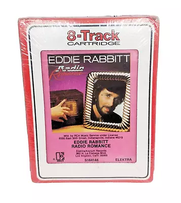 Eddie Rabbitt 1982 Radio Romance 8-Track Sealed Country Music Cartridge Tape • $9.99