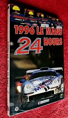 1996 Le Mans 24 Hours Official Yearbook Annual Eng Porsche 911 Mazda Mint Nos  • £175