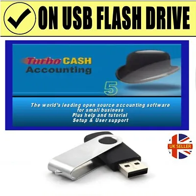 Best Professional Home Small Business Accounting Finance Software USB STICK NEW • £13.22