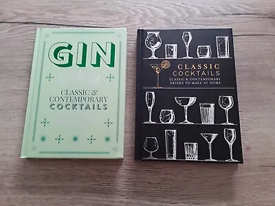 GIN Classic & Contemporary Cocktails Or Classic Cocktails Drinks Recipe Book • £7.25