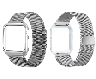 $31.18 • Buy Milanese Loop Mesh Band With Matching Frame For Apple Watch 38/42Mm-Silver