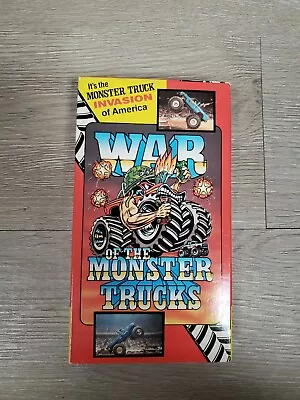 War Of The Monster Trucks Vhs  • $9.99