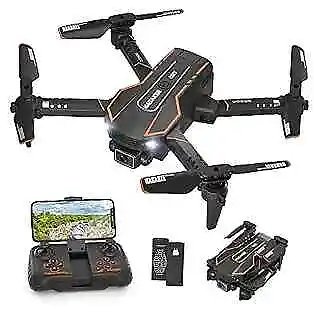  Mini Drone With Camera For Kids Remote Control Helicopter Toys Gifts Black • $73.40