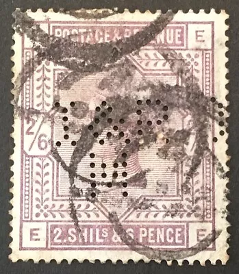 GB Queen Victoria 1883/84 VFU 2s6d Stamp (SG 178) LH • $1.23