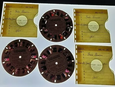 Personal Reel Mounts View-master 3 Reels 1965 Ghent Flower Show Gent Gentse • $32.99