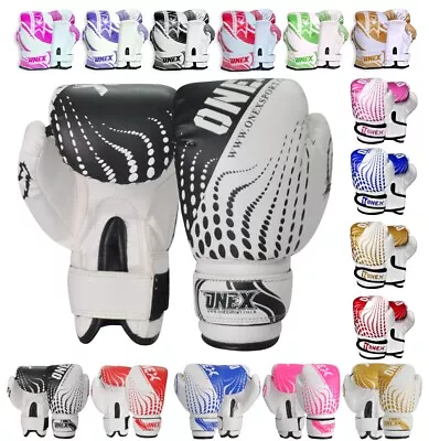 2oz 4oz 6oz Kids Boxing Gloves Junior Mitts Punch Bag Children Gel Pad Gloves • £8.99