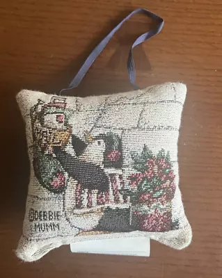 Debbie Mumm - Mummford And Friends - Christmas Penguin Doorknob Pillow • $2