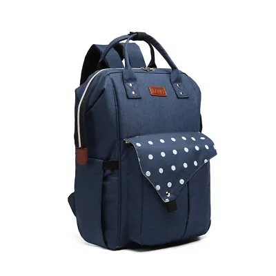 £16.59 • Buy Unisex Travel Large Backpack Maternity Shoulder Bag With USB Rucksack