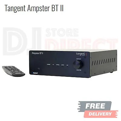 £159 • Buy Tangent Ampster BT II HiFi Bluetooth Amplifier Wireless Stereo NEW 50W Black