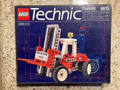 Lego Technic 8835 Forklift Building Toy Set - 100% Complete Box Instructions • $69.98