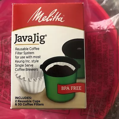 Melitta Coffee And Tea Filters JavaJig Reusable Coffee Filter System • $6.60