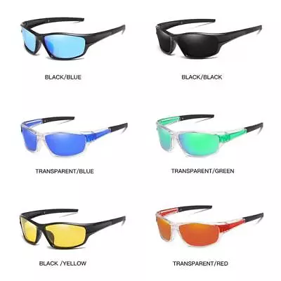 Cycling Goggles Bike Sunglasses Driving UV400 Running Riding • $7.88