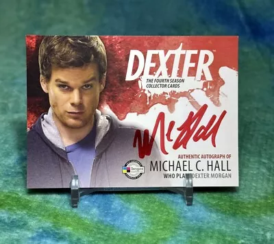 Michael C Hall Auto Card Signed Dexter Comic Con Exclusive  • $99