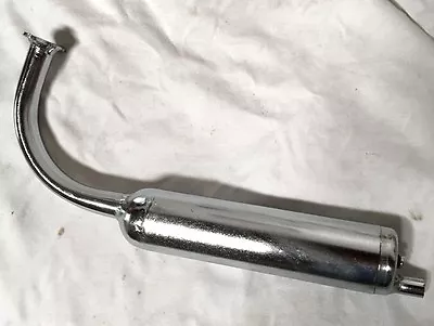 80cc Motor GAS ENGINE Parts -  Chrome Muffler • $15.21