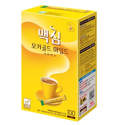 Korean Instant Coffee Mix Maxim Mocha Gold Mild 100 Sticks • $69.99