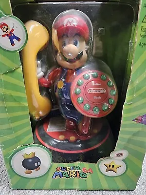 Super Mario 64 Telephone Nintendo Phone Vintage Rare • $250