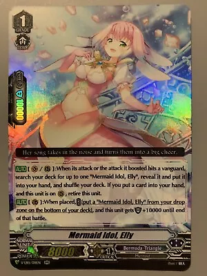Cardfight Vanguard Mermaid Idol Elly (bermuda Triangle) V-eb15/018en Rr • $5