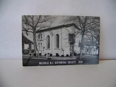 Millville New Jersey NJ Historical Society Real Photo RPPC • $3.95