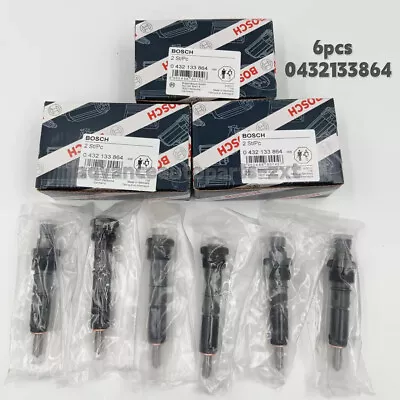 6pcs Bosch Fuel Injectors Fits 300 Marine 12 Valve 5.9L Cummins 50HP 0432133864 • $113