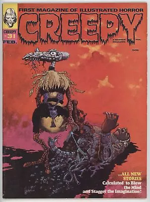 Creepy Magazine 31 Warren 1970 VF Vaughn Bode Larry Todd • £30.92