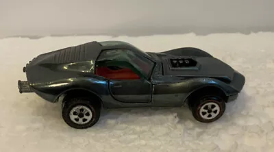 Vintage Topper Dark Green  '69 Custom Mako Shark Corvette. 1:64. Diecast. • $37.60