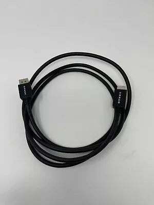 Dynex 6' DisplayPort To HDMI Cable - Black DX-PD06502 1920x1200 For PC Mac TV • $8.99