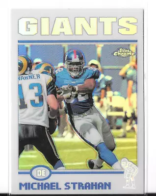 2004 Topps Chrome Refractor Michael Strahan • $4.99