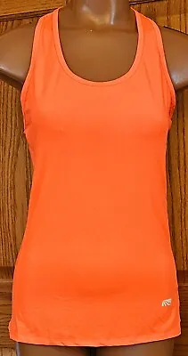 Marika Tek Tank Top Bright Orange Racerback Activewear Women's M • $9.95