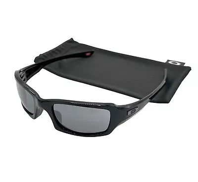 Oakley Fives Squared Polished Black Grey Lens Sunglasses OO9238-04 (Authentic) • $65