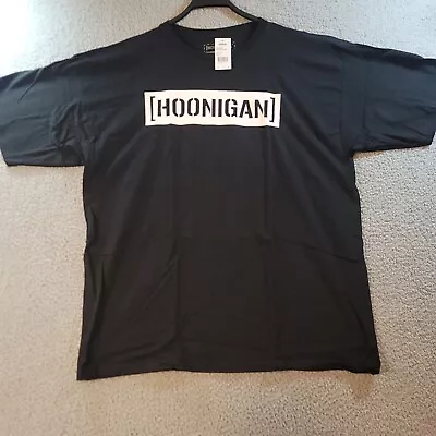 HOONIGAN CENSOR BAR Short Sleeve T-shirt Black Size 2XL  NWT  • $14.55