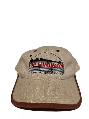 Vintage TOP ELIMINATOR National HOT ROD ASSOCIATION Adjustable Hat Embroidered • $19.99