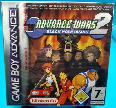 Advance Wars 2 Black Hole Rising - Game Boy Advance GBA - New Factory Sealed PAL • £229.99