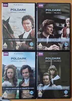 Poldark Original Series 1- 4 Robin Ellis Angharad Rees • £5.50