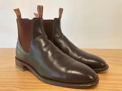 R.M. Williams Craftsman Chestnut Mens Boots - UK 11.5 / US 12.5 Leather Sole • $300