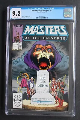 Masters Of The Universe #12 DEATH HE-MAN 1988 SKELETOR Movie Netflix TV CGC 9.2 • $119