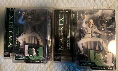 The Matrix Twin One & Twin Two - The Matrix Reloaded Series One NIP • $99.99