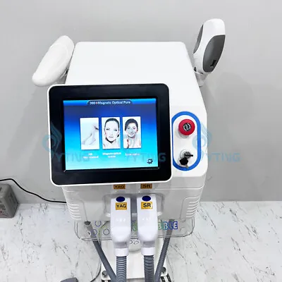 2500W E-light OPT IPL ND Yag Laser Tattoo Hair Removal Skin Rejuvenation Machine • $1285