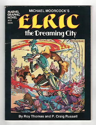 1982 Marvel Comics Graphic Novel #2 – Elric The Dreaming City  #A529 • $18.99