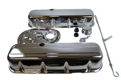 Big Block Chevy BBC Chrome Dress Up Kit 396-427-454-502 Short Valve Cover • $84.99