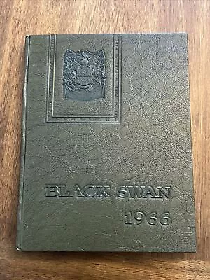 1966 William Byrd High School Yearbook Black Swan Vinton Virginia Vol 33 Clean • $49.99