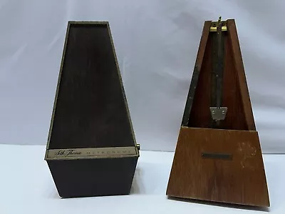 Seth Thomas Metronome #7 Vintage 1950s Wind Up WORKS Plus Seth Thomas Conductor • $42.49