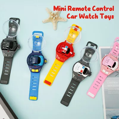 Remote Control Car 2.4GHz USB Rechargeable Watch RC Racing Car Mini LeENE • $19.39