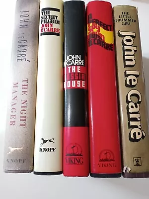 John Le Carre 5 Book Hardcover Lot Spy Thriller Suspense • $29.99